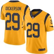 Wholesale Cheap Nike Rams #29 Eric Dickerson Gold Men's Stitched NFL Limited Rush Jersey
