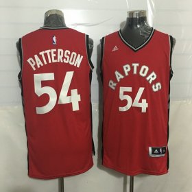 Wholesale Cheap Men\'s Toronto Raptors #54 Patrick Patterson Red New NBA Rev 30 Swingman Jersey