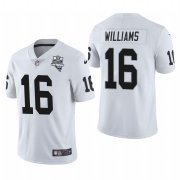 Wholesale Cheap Las Vegas Raiders #16 Tyrell Williams Men's Nike 2020 Inaugural Season Vapor Limited NFL Jersey White