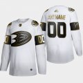 Wholesale Cheap Anaheim Ducks Custom Men's Adidas White Golden Edition Limited Stitched NHL Jersey