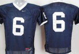 Wholesale Cheap Penn State Nittany Lions #6 Navy Blue Jersey