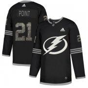 Wholesale Cheap Adidas Lightning #21 Brayden Point Black Authentic Classic Stitched NHL Jersey