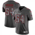 Wholesale Cheap Nike Patriots #54 Tedy Bruschi Gray Static Men's Stitched NFL Vapor Untouchable Limited Jersey