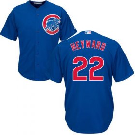 Wholesale Cheap Cubs #22 Jason Heyward Blue Alternate Stitched Youth MLB Jersey