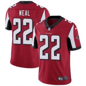 Wholesale Cheap Nike Falcons #22 Keanu Neal Red Team Color Men\'s Stitched NFL Vapor Untouchable Limited Jersey