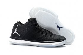 Wholesale Cheap Air Jordan 31 Low Shoes Black/White