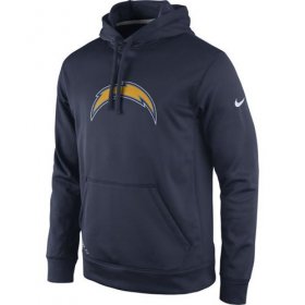 Wholesale Cheap Los Angeles Chargers Nike Practice Performance Pullover Hoodie Navy