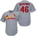 Wholesale Cheap Cardinals #46 Paul Goldschmidt Grey New Cool Base Stitched MLB Jersey