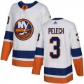 Wholesale Cheap Adidas New York Islanders #3 Adam Pelech White Away Authentic Stitched NHL Jersey