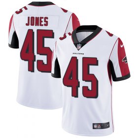 Wholesale Cheap Nike Falcons #45 Deion Jones White Men\'s Stitched NFL Vapor Untouchable Limited Jersey