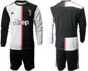 Wholesale Cheap Juventus Blank Home Long Sleeves Soccer Club Jersey