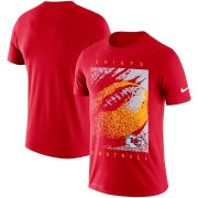 Wholesale Cheap Kansas City Chiefs Nike Fan Gear Mezzo Icon Performance T-Shirt Red