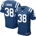 Wholesale Cheap Nike Colts #38 T.J. Carrie Royal Blue Team Color Men's Stitched NFL Vapor Untouchable Elite Jersey