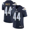 Wholesale Cheap Nike Chargers #44 Kyzir White Navy Blue Team Color Men's Stitched NFL Vapor Untouchable Limited Jersey