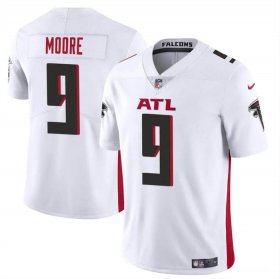 Cheap Men\'s Atlanta Falcons #9 Rondale Moore White Vapor Untouchable Limited Football Stitched Jersey
