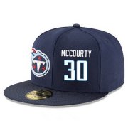 Wholesale Cheap Tennessee Titans #30 Jason McCourty Snapback Cap NFL Player Navy Blue with White Number Stitched Hat