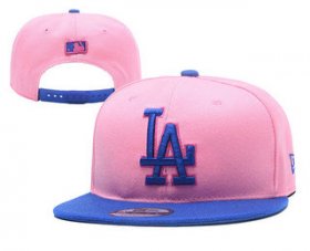 Wholesale Cheap MLB Los Angeles Dogers Snapback Ajustable Cap Hat 4