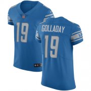 Wholesale Cheap Nike Lions #19 Kenny Golladay Blue Team Color Men's Stitched NFL Vapor Untouchable Elite Jersey