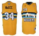 Wholesale Cheap Denver Nuggets #34 JaVale McGee Revolution 30 Swingman Yellow Jersey