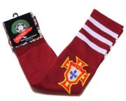 Wholesale Cheap Portugal Soccer Football Sock Red