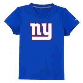 Wholesale Cheap New York Giants Sideline Legend Authentic Logo Youth T-Shirt Blue