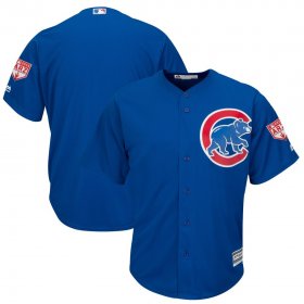Wholesale Cheap Cubs Blank Blue 2019 Spring Training Cool Base Stitched MLB Jersey