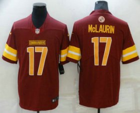 Wholesale Cheap Men\'s Washington Commanders #17 Terry McLaurin Red NEW 2022 Vapor Untouchable Stitched Nike Limited Jersey