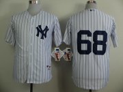 Wholesale Cheap Yankees #68 Dellin Betances White Stitched MLB Jersey