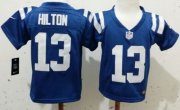 Wholesale Cheap Toddler Nike Colts #13 T.Y. Hilton Royal Blue Team Color Stitched NFL Elite Jersey