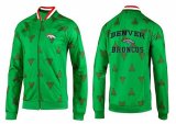 Wholesale Cheap NFL Denver Broncos Heart Jacket Green