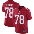 Wholesale Cheap Nike Giants #78 Andrew Thomas Red Alternate Youth Stitched NFL Vapor Untouchable Limited Jersey
