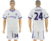 Wholesale Cheap Chelsea #24 Cahill White Soccer Club Jersey