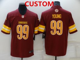 Wholesale Cheap Men\'s Washington Commanders Customized Red NEW 2022 Vapor Untouchable Stitched Nike Limited Jersey