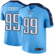 Wholesale Cheap Nike Titans #99 Jurrell Casey Light Blue Men's Stitched NFL Limited Rush Jersey