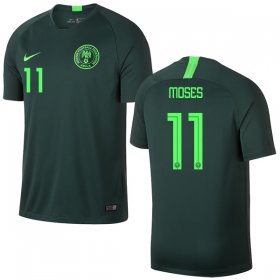 Wholesale Cheap Nigeria #11 Moses Away Soccer Country Jersey
