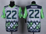 Wholesale Cheap Nike Seahawks #22 C. J. Prosise Grey Men's Stitched NFL Elite Noble Fashion Jersey