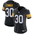 Wholesale Cheap Nike Steelers #30 James Conner Black Alternate Women's Stitched NFL Vapor Untouchable Limited Jersey