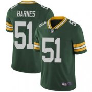Wholesale Cheap Men's Green Bay Packers #51 Krys Barnes Limited Green Team Color Vapor Untouchable Jersey
