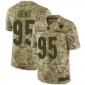 Wholesale Cheap Nike Bears #95 Richard Dent Camo Men's Stitched NFL Limited 2018 Salute To Service Jersey