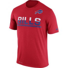 Wholesale Cheap Men\'s Buffalo Bills Nike Practice Legend Performance T-Shirt Red