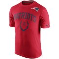 Wholesale Cheap Men's New England Patriots Nike Red Legend Icon Performance T-Shirt