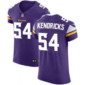 Wholesale Cheap Nike Vikings #54 Eric Kendricks Purple Team Color Men\'s Stitched NFL Vapor Untouchable Elite Jersey