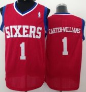 Wholesale Cheap Philadelphia 76ers #1 Michael Carter-Williams Red Swingman Jersey