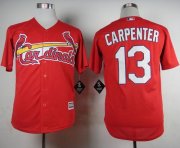Wholesale Cheap Cardinals #13 Matt Carpenter Red Cool Base Stitched MLB Jersey