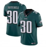 Cheap Men's Philadelphia Eagles #30 Quinyon Mitchell Green 2024 Draft Vapor Untouchable Limited Football Stitched Jersey