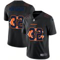 Wholesale Cheap Chicago Bears #32 David Montgomery Men's Nike Team Logo Dual Overlap Limited NFL Jersey Black
