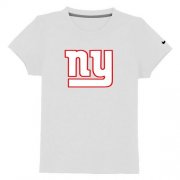 Wholesale Cheap New York Giants Sideline Legend Authentic Logo Youth T-Shirt White