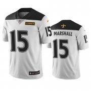 Wholesale Cheap New Orleans Saints #15 Brandon Marshall White Vapor Limited City Edition NFL Jersey
