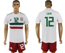 Wholesale Cheap Mexico #12 Cota Away Soccer Country Jersey