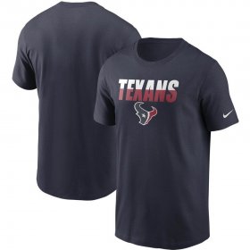 Wholesale Cheap Houston Texans Nike Split T-Shirt Navy